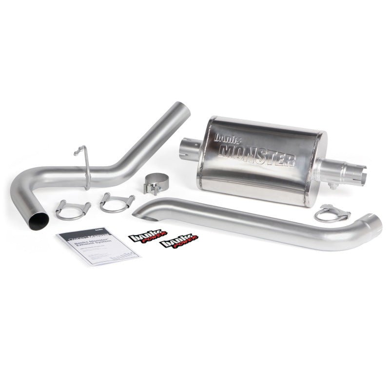 Banks Power 87-01 Jeep 4.0L Cherokee Monster Exhaust System - Eastern Shore Retros