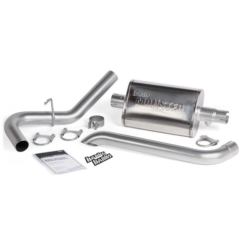 Banks Power 87-01 Jeep 4.0L Cherokee Monster Exhaust System - Eastern Shore Retros