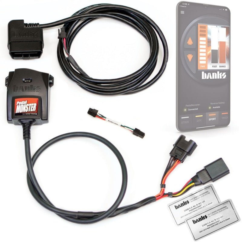 Banks Power Pedal Monster Kit (Stand-Alone) 07-19 RAM 2500/3500/11-20 Ford F-Series 6.7L Use w/Phone - Eastern Shore Retros