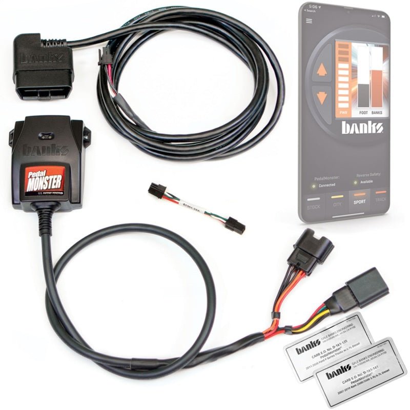 Banks Power Pedal Monster Kit (Stand-Alone) 07-19 RAM 2500/3500/11-20 Ford F-Series 6.7L Use w/Phone - Eastern Shore Retros