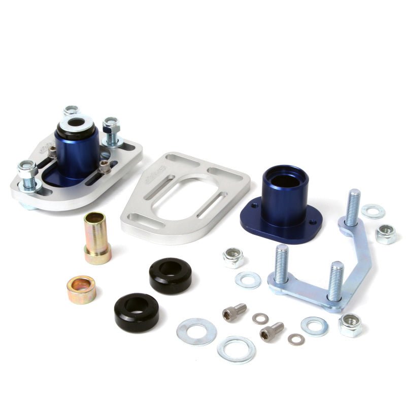 BBK 79-93 Mustang Caster Camber Plate Kit - Silver Anodized Finish - Eastern Shore Retros