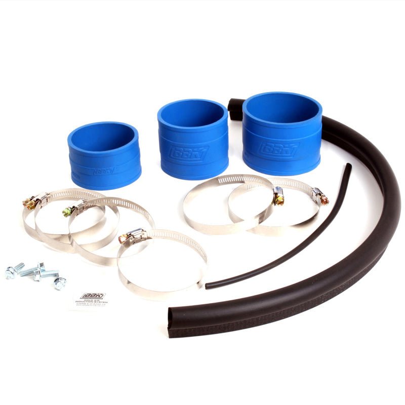 BBK 86-93 Mustang 5.0 Cold Air Intake Kit - Fenderwell Style - Chrome Finish - Eastern Shore Retros