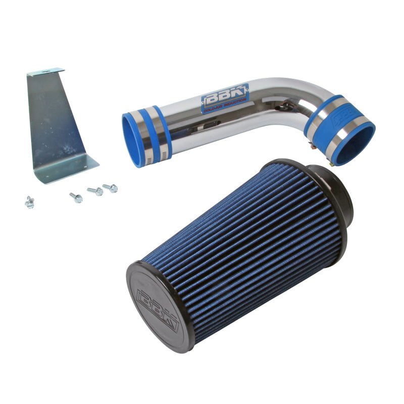 BBK 86-93 Mustang 5.0 Cold Air Intake Kit - Standard Style - Chrome Finish - Eastern Shore Retros
