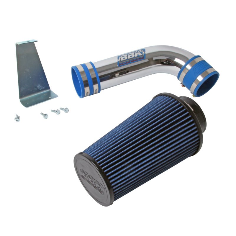 BBK 86-93 Mustang 5.0 Cold Air Intake Kit - Standard Style - Chrome Finish - Eastern Shore Retros
