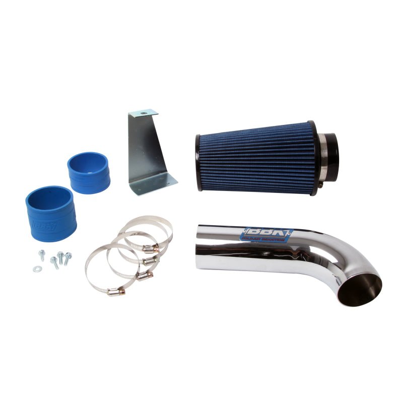 BBK 86-93 Mustang 5.0 Cold Air Intake Kit - Standard Style - Chrome Finish - Eastern Shore Retros