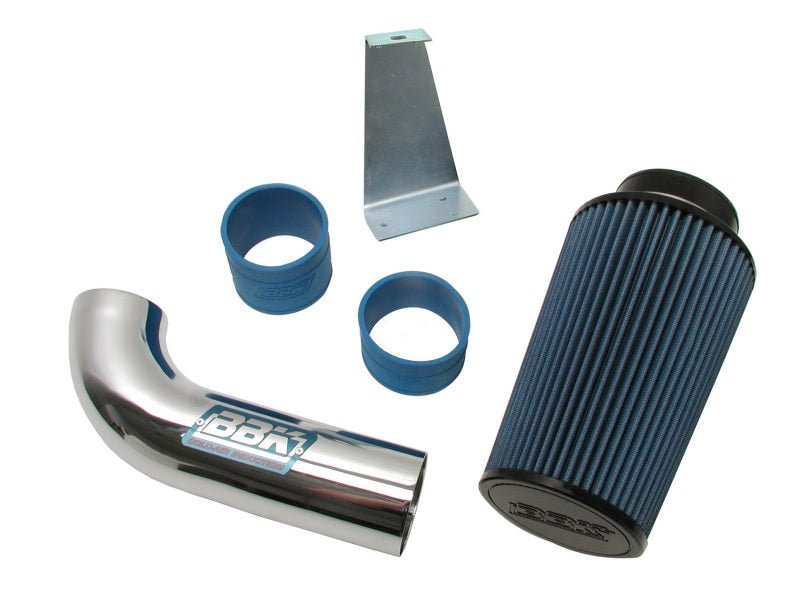 BBK 86-93 Mustang 5.0 Cold Air Intake Kit - Standard Style - Chrome Finish - Eastern Shore Retros