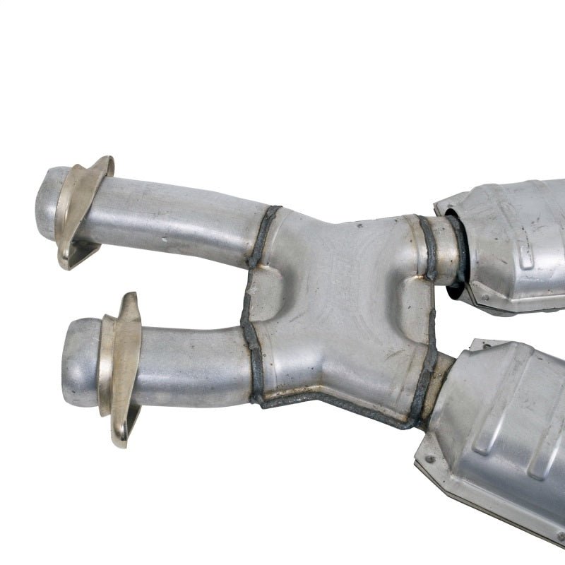 BBK 86-93 Mustang 5.0 High Flow X Pipe With Catalytic Converters - 2-1/2 - Eastern Shore Retros