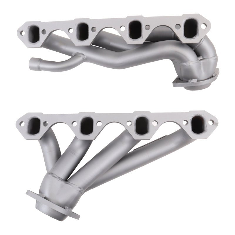 BBK 87-95 Ford F150 Truck 5.8 351 Shorty Unequal Length Exhaust Headers - 1-5/8 Titanium Ceramic - Eastern Shore Retros