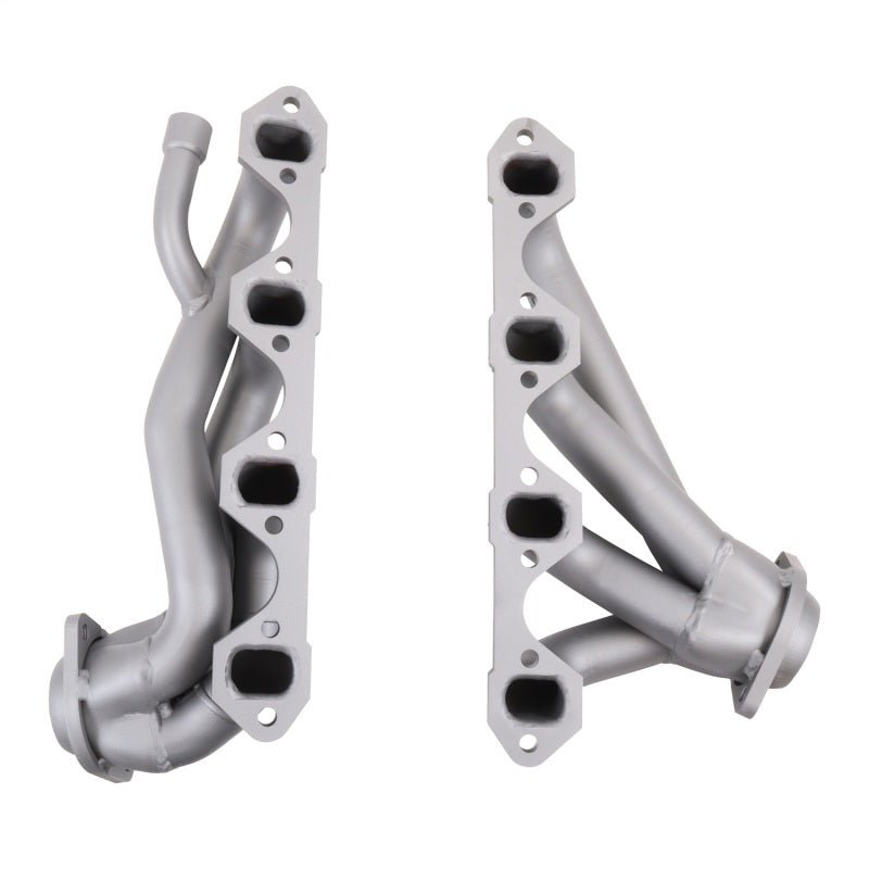 BBK 87-95 Ford F150 Truck 5.8 351 Shorty Unequal Length Exhaust Headers - 1-5/8 Titanium Ceramic - Eastern Shore Retros