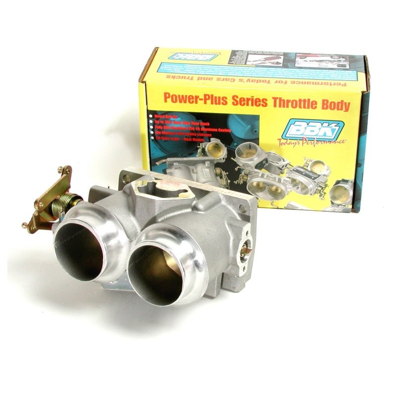 BBK 87-96 Ford F Series Truck RV 302 351 Twin 56mm Throttle Body BBK Power Plus Series - Eastern Shore Retros