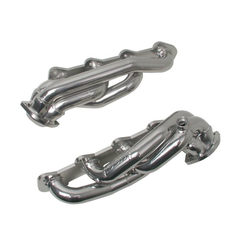 BBK 99-03 Ford F Series Truck 5.4 Shorty Tuned Length Exhaust Headers - 1-5/8 Silver Ceramic - Eastern Shore Retros