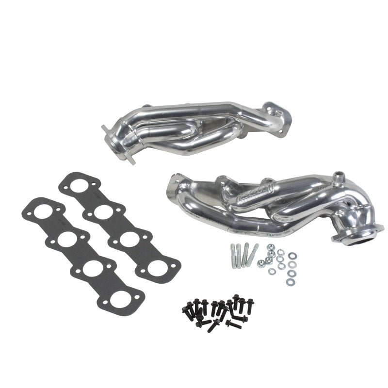 BBK 99-03 Ford F Series Truck 5.4 Shorty Tuned Length Exhaust Headers - 1-5/8 Silver Ceramic - Eastern Shore Retros