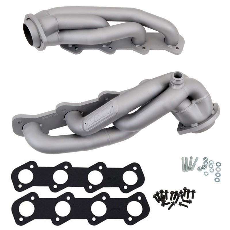 BBK 99-03 Ford F Series Truck 5.4 Shorty Tuned Length Exhaust Headers - 1-5/8 Titanium Ceramic - Eastern Shore Retros