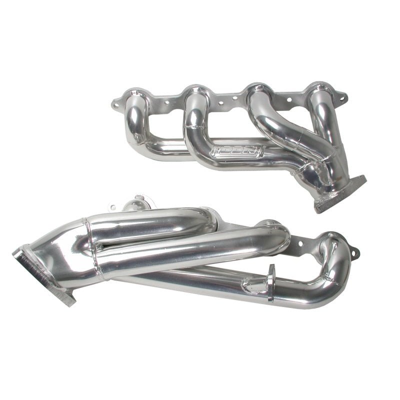BBK 99-04 GM Truck SUV 6.0 Shorty Tuned Length Exhaust Headers - 1-3/4 Silver Ceramic - Eastern Shore Retros