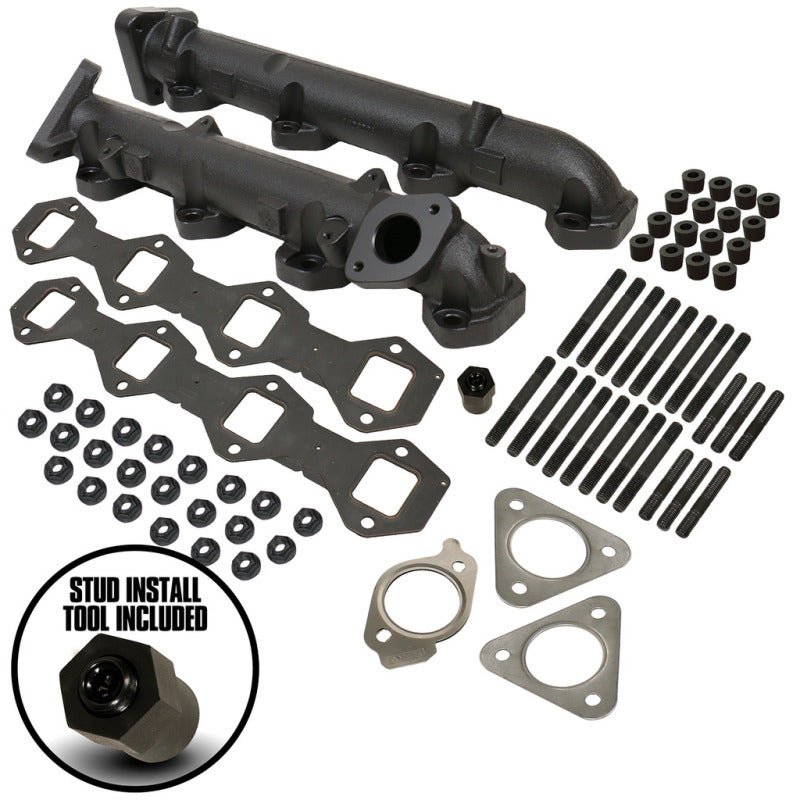 BD Diesel Exhaust Manifold Kit - Ford 2011-2014 F250/F350/F450/F550 6.7L PowerStroke - Eastern Shore Retros