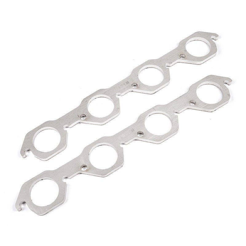 Stainless Works Small Block Ford AFR 225 Head Round Port Header 304SS Exhaust Flanges 2in Primaries