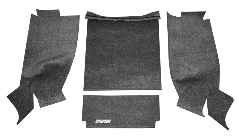 BedRug 87-95 Jeep YJ Rear Kit 4pc Cargo Kit (Incl Tailgate & Cargo Liner) - Eastern Shore Retros