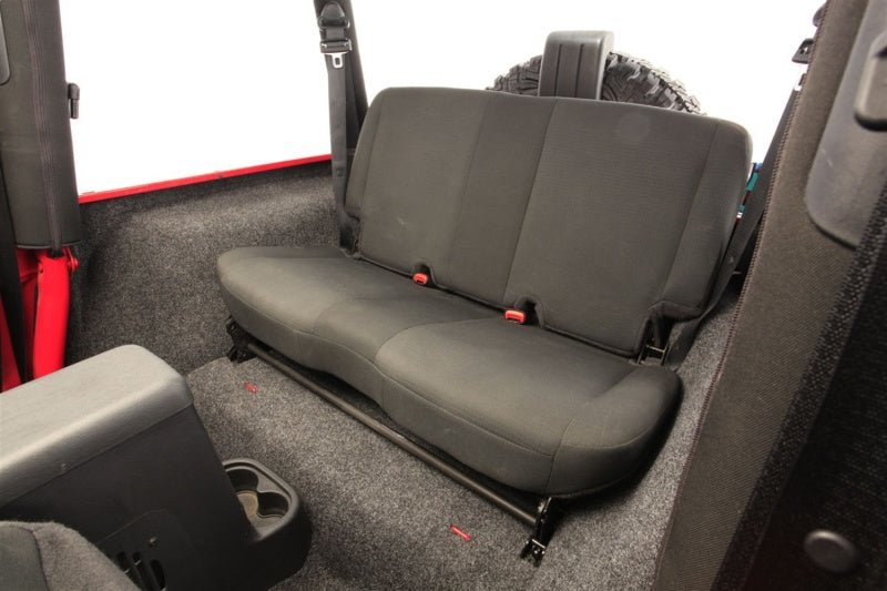 BedRug 87-95 Jeep YJ Rear Kit 4pc Cargo Kit (Incl Tailgate & Cargo Liner) - Eastern Shore Retros