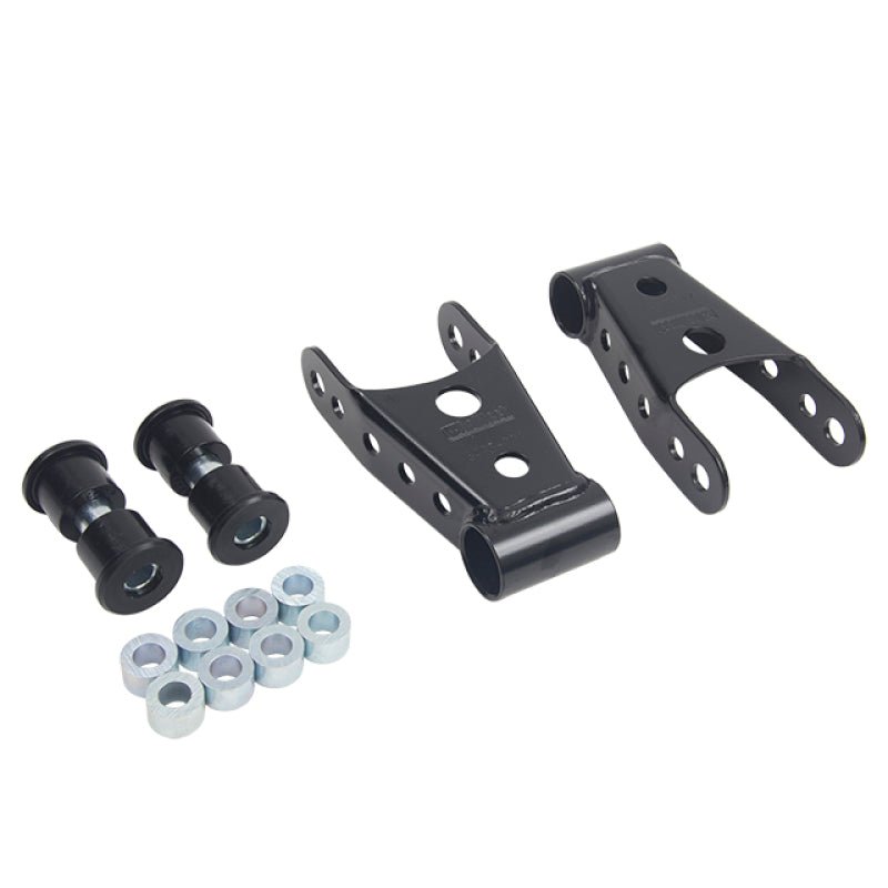 Belltech SHACKLE KIT 15-16 Ford F150 (All Cabs Short Bed Only) 4WD 1in / 2in Rear Drop - Eastern Shore Retros