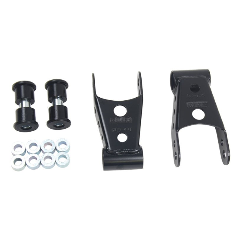 Belltech SHACKLE KIT 15-16 Ford F150 (All Cabs Short Bed Only) 4WD 1in / 2in Rear Drop - Eastern Shore Retros