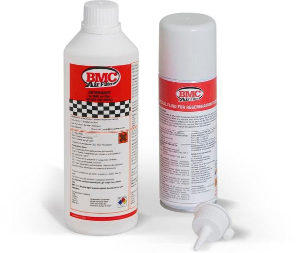 BMC Complete Filter Washing Kit - 500ml Detergent & 200ml Oil Spray - Eastern Shore Retros