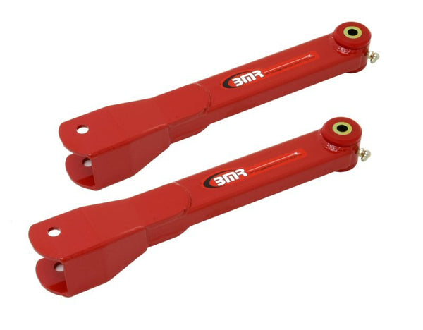 BMR 10-15 5th Gen Camaro Non-Adj. Rear Trailing Arms (Polyurethane) - Red - Eastern Shore Retros