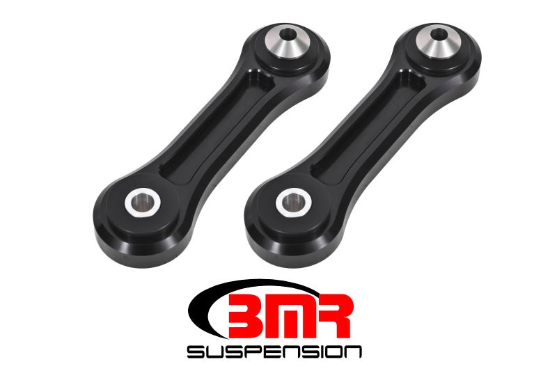 BMR 15-17 S550 Mustang Rear Lower Control Arms Vertical Link (Delrin) - Black - Eastern Shore Retros