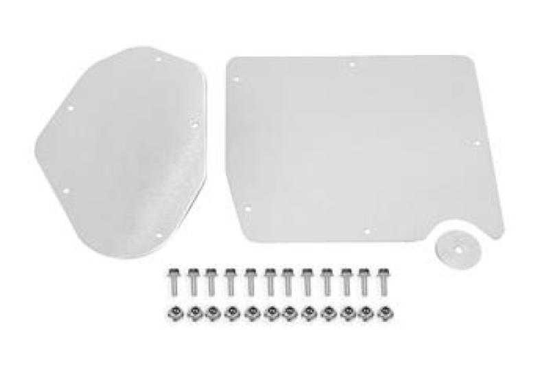 BMR 15-20 Ford Mustang A/C & Heater Delete Panel (Aluminum) - Bare - Eastern Shore Retros