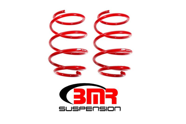 BMR 16-17 6th Gen Camaro V8 Front Performance Version Lowering Springs - Red - Eastern Shore Retros