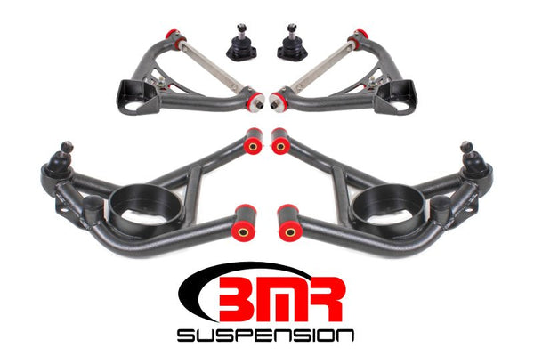 BMR 70-81 2nd Gen F-Body Upper And Lower A-Arm Kit - Black Hammertone - Eastern Shore Retros