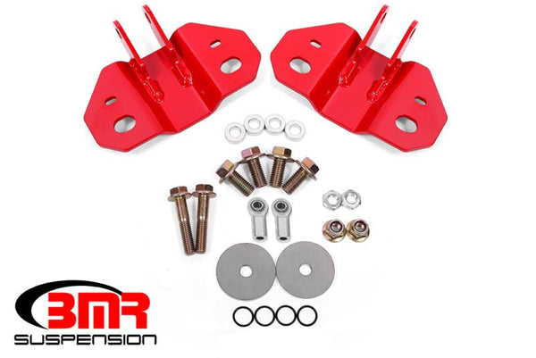 BMR Suspension 15-19 Ford Mustang Rear Upper Shock Mount- Red - Eastern Shore Retros