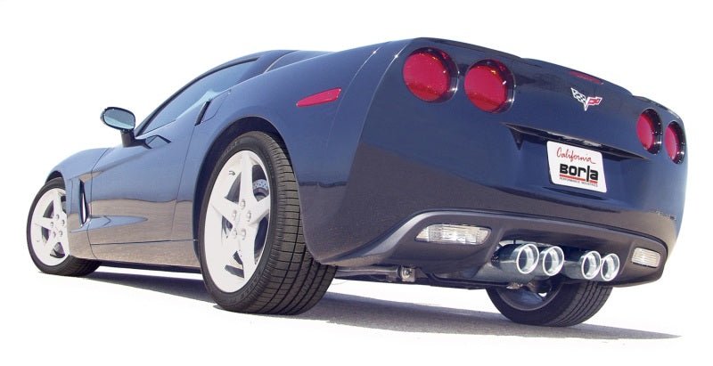 Borla 05-08 Corvette Coupe/Conv 6.0L/6.2L 8cyl 6spd RWD Touring SS Exhaust (rear section only) - Eastern Shore Retros