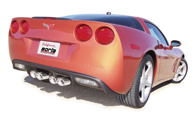 Borla 05-08 Corvette Coupe/Conv 6.0L/6.2L 8cyl AT/MT 6spd S-Type II SS Exhaust (rear section only) - Eastern Shore Retros