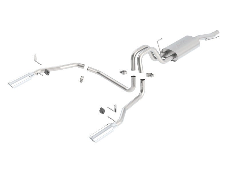 Borla 05-08 Ford F-150 66in/78in Bed 4dr SS Catback Exhaust - Eastern Shore Retros