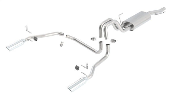 Borla 05-08 Ford F-150 66in/78in Bed 4dr SS Catback Exhaust - Eastern Shore Retros