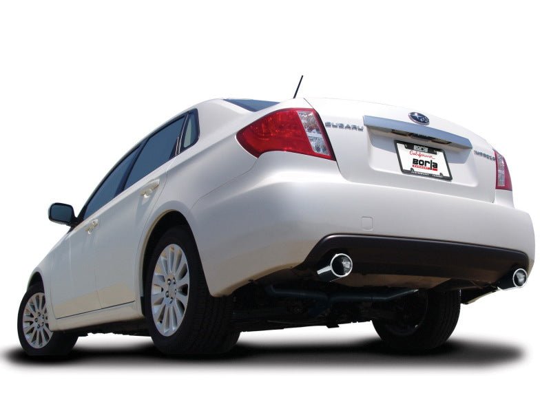 Borla 08-10 Subaru Impreza 2.5i Sedan 4DR SS Catback Exhaust - Eastern Shore Retros