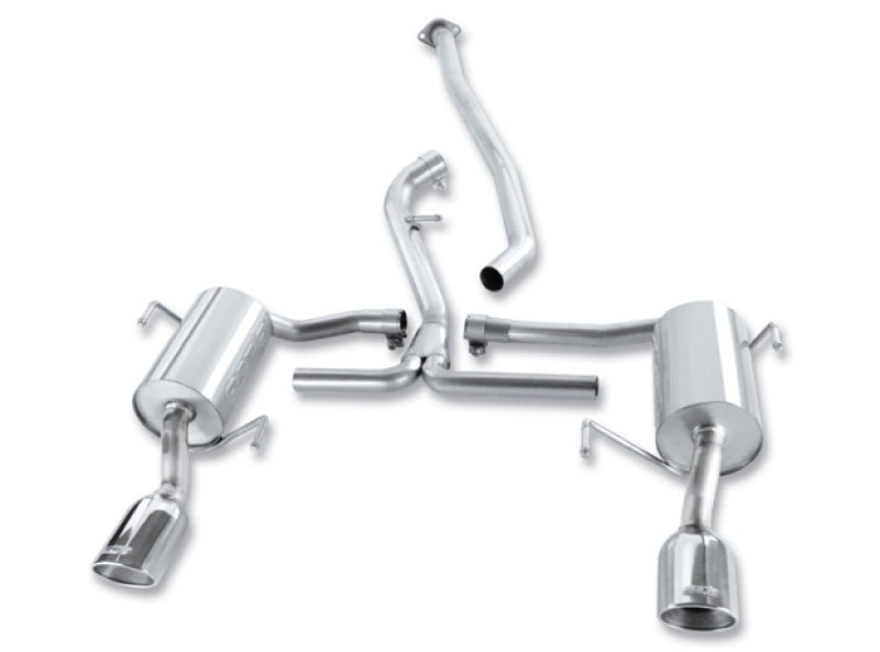 Borla 08-10 Subaru Impreza 2.5i Sedan 4DR SS Catback Exhaust - Eastern Shore Retros