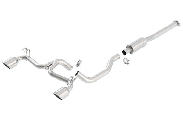 Borla 08-14 Mitsubishi EVO X Catback Exhaust - Eastern Shore Retros