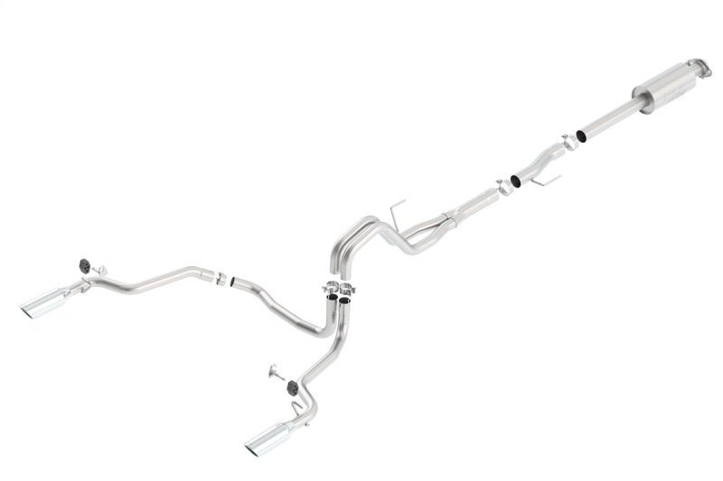 Borla 15-16 Ford F-150 3.5L EcoBoost Ext. Cab Std. Bed Catback Exhaust ATAK Single Split Rear Exit - Eastern Shore Retros