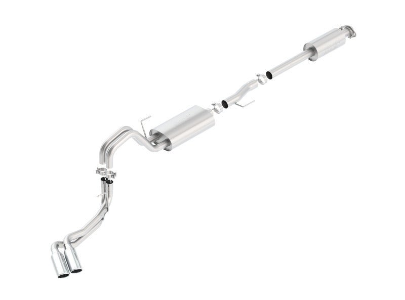 Borla 15-16 Ford F-150 3.5L EcoBoost Ext. Cab Std. Bed Catback Exhaust Touring Truck Side Exit - Eastern Shore Retros