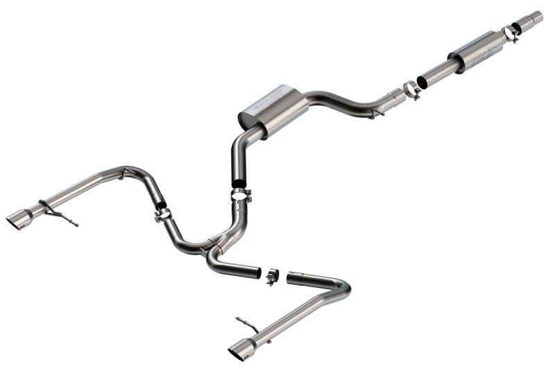 Borla 19-21 VW GLI 2.0L S-Type 3.5in x 5.5in Tip Cat-Back Exhaust - Eastern Shore Retros