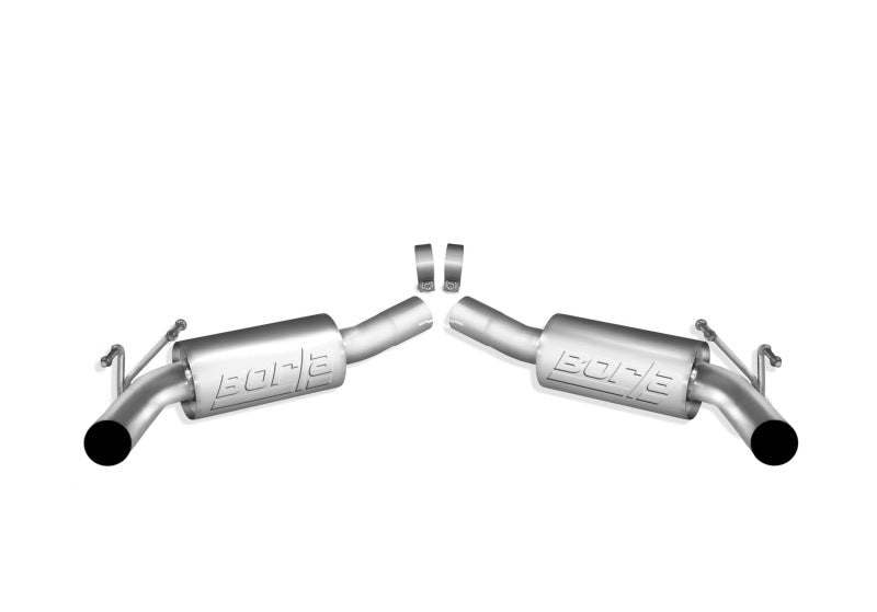 Borla 2010 Camaro 6.2L ATAK Exhaust System w/o Tips works With Factory Ground Effects Package (rear - Eastern Shore Retros