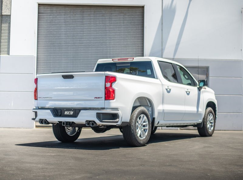 Borla 2019 Chevrolet Silverado 1500 6.2 w/ 147in WB 2.75in S-Type Catback Exhaust -Carbon Fiber Tips - Eastern Shore Retros