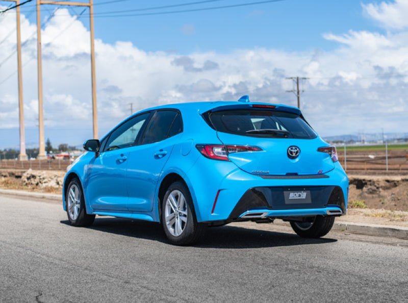 Borla 2019 Corolla SE/XSE 2.0L AT/MT FWD 4DR Hatchback 2in S-type Exhaust Turn Down Tip - Eastern Shore Retros