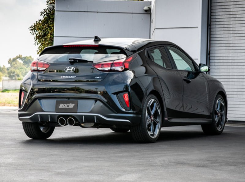 Borla 2019 Hyundai Veloster 1.6L FWD S-Type Exhaust (Rear Section Only) - Eastern Shore Retros