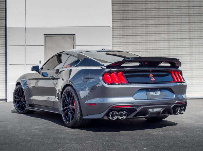 Borla 2020 Ford GT500 5.2L AT 3in ATAK CatBack Exhaust w/ Carbon Fiber Tips - Eastern Shore Retros