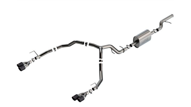 Borla 21-22 Chevy Tahoe 5.3L V8 2/4WD 4DR 3in/2.75in S-Type Cat-Back Exhaust w/ Carbon Fiber Tips - Eastern Shore Retros
