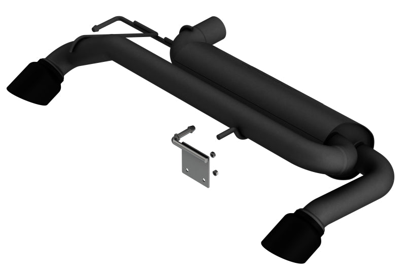 Borla 21-22 Ford Bronco 2.3L 4WD Touring Axle Back Exhaust w/ Black Coated Tips - Eastern Shore Retros