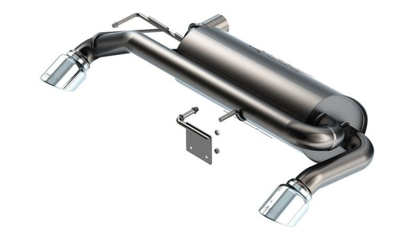 Borla 21-22 Ford Bronco 2.7L V6 4WD ATAK Axle Back Exhaust w/ Bright Chrome Tips - Eastern Shore Retros