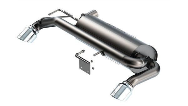 Borla 21-22 Ford Bronco 2.7L V6 4WD Touring Axle Back Exhaust w/ Bright Chrome Tips - Eastern Shore Retros